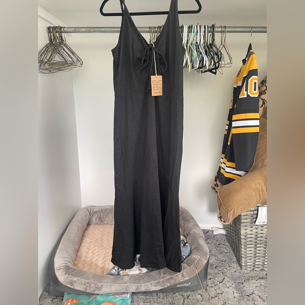 Toad&Co Tie-Front mermaid cut dress